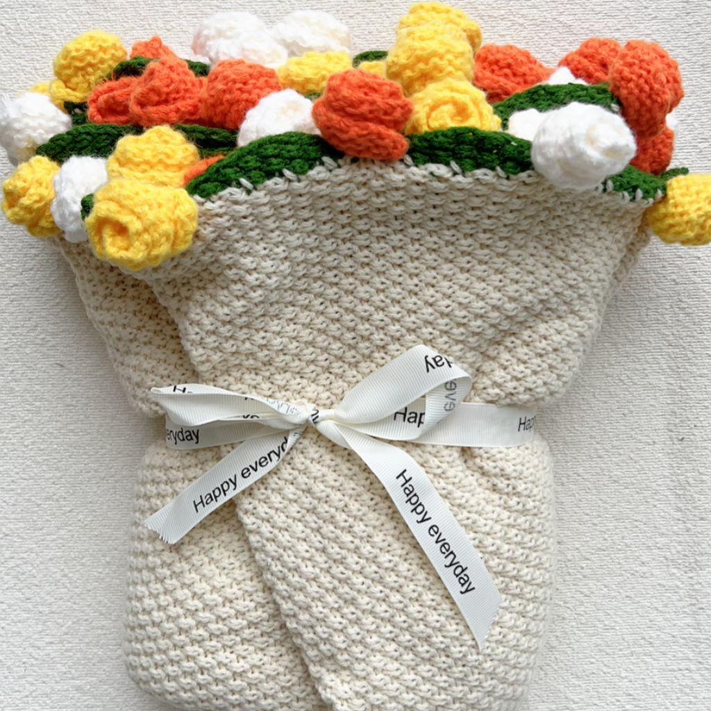 Forever Rose Bouquet Blanket – Soft Flower Throw, Perfect Mother's Day Gift