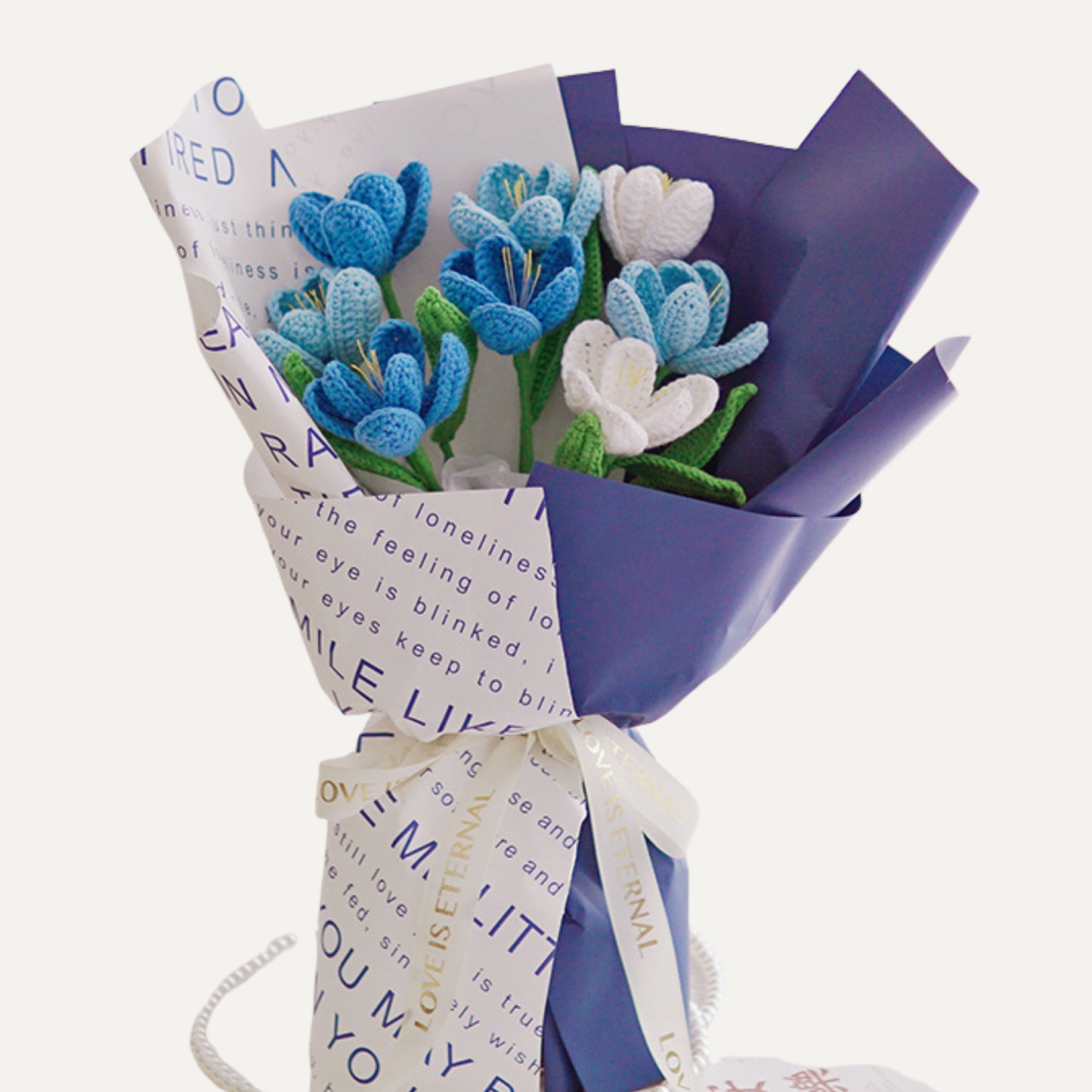The Everlasting Affection Bouquet | Customizable Handmade Crochet Flowers